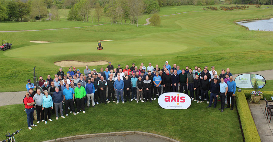 Group photo at Charity GOlf Day 2019