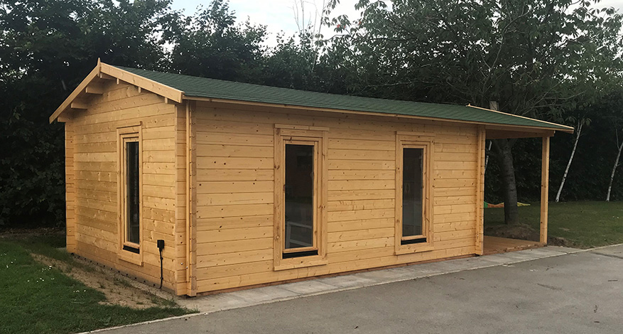 Sensory Log Cabin at Two Rivers special needs school